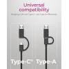Icy Box IB-LAN301-C3 USB-C Αντάπτορας Δικτύου για Ενσύρματη σύνδεση Ethernet