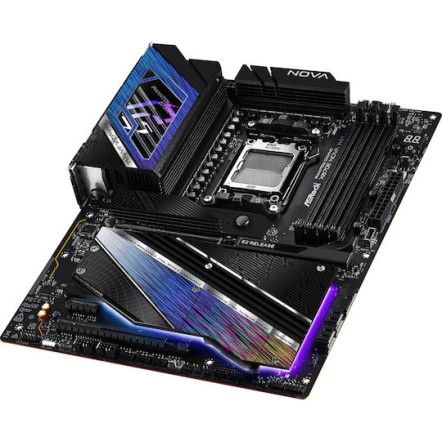 ASRock PHANTOM GAMING X870E Nova WiFi Motherboard ATX με AMD AM5 Socket 90-MXBPX0-A0UAYZ