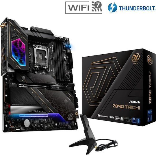 ASRock Z890 Taichi Wi-Fi Motherboard ATX με Intel 1851 Socket 90-MXBPR0-A0UAYZ