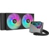 Deepcool LT240 Υδρόψυξη Επεξεργαστή Διπλού Ανεμιστήρα 120mm για Socket AM4/AM5/1700/1200/115x με ARGB Φωτισμό