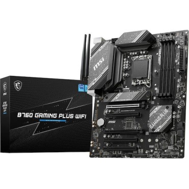 MSI B760 Gaming Plus WiFi Motherboard ATX με Intel 1700 Socket 911-7D98-042
