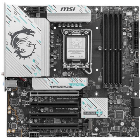 MSI B860M Gaming Plus WIFI Motherboard Micro ATX με Intel 1851 Socket
