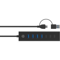 Icy Box USB 3.2 Hub 7 Θυρών με σύνδεση USB-A / USB-C