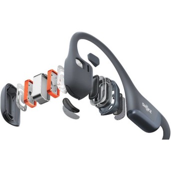 Shokz OpenRun Pro2 Mini Bone Conduction Bluetooth Handsfree Ακουστικά με Αντοχή στον Ιδρώτα Μαύρα