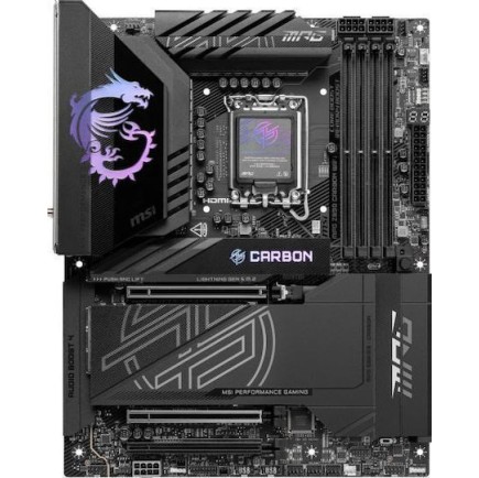 MSI MAG Z890 Carbon WiFi Motherboard ATX με Intel 1851 Socket 7E17-001R