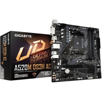 Gigabyte A520M DS3H AC rev. 1.x Wi-Fi Motherboard Micro ATX με AMD AM4 Socket