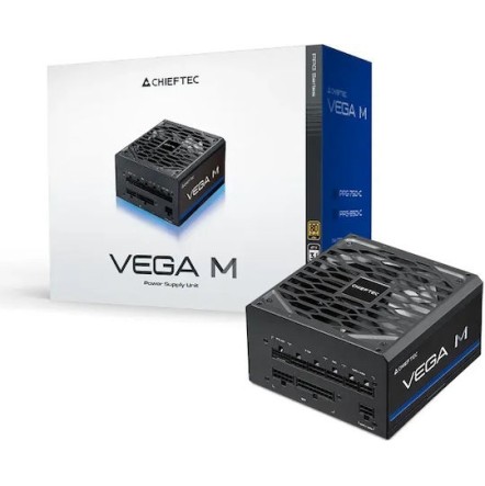 Chieftec VEGA Μ 850W Μαύρο Τροφοδοτικό Υπολογιστή Full Modular 80 Plus Gold