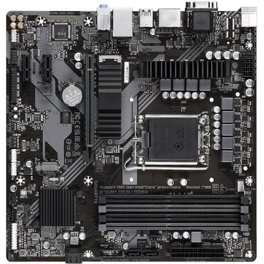 Gigabyte B760M D3HP DDR4 Motherboard Micro ATX με Intel 1700 Socket
