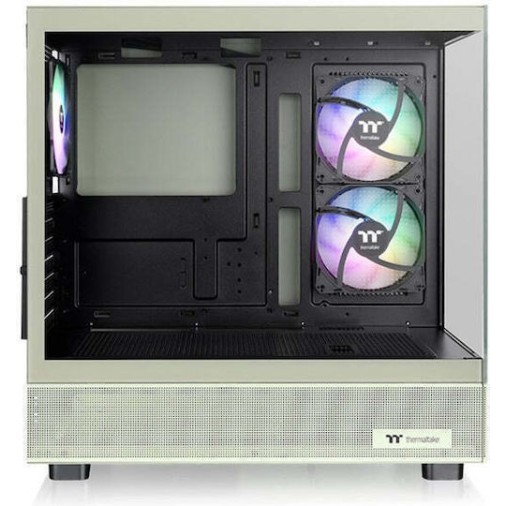 Thermaltake View 270 Plus TG ARGB Gaming Midi Tower Κουτί Υπολογιστή με Πλαϊνό Παράθυρο Matcha Green