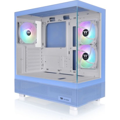 Thermaltake View 270 Plus TG ARGB Midi Tower Κουτί Υπολογιστή με Πλαϊνό Παράθυρο Hydrangea Blue