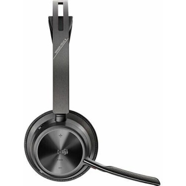 HP POLY VF2 -M Ασύρματα Over Ear Multimedia Ακουστικά με μικρόφωνο και σύνδεση Bluetooth / USB-C