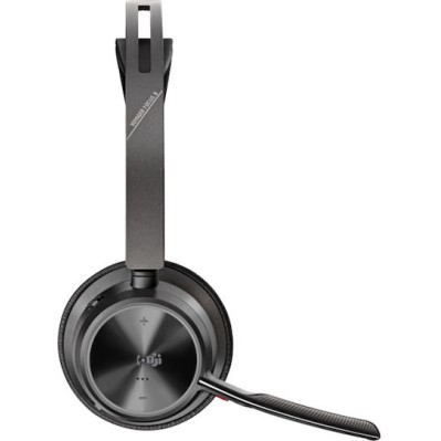 HP Voyager Focus 2 Microsoft Teams Ασύρματα On Ear Multimedia Ακουστικά με μικρόφωνο και σύνδεση USB-C