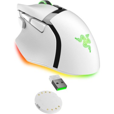 Razer Basilisk V3 Pro Ασύρματο RGB Gaming Ποντίκι 30000 DPI Λευκό