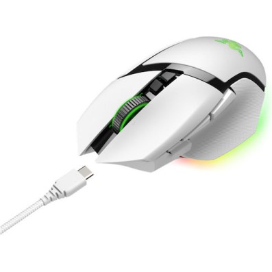 Razer Basilisk V3 Pro Ασύρματο RGB Gaming Ποντίκι 30000 DPI Λευκό