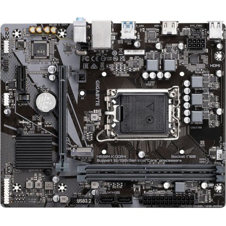 Gigabyte H610M K DDR4 rev. 1.0 Motherboard Micro ATX με Intel 1700 Socket