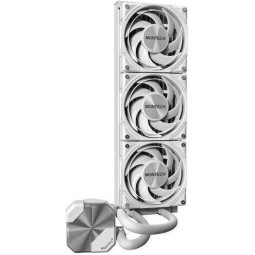 Montech HyperFlow Silent 360 Υδρόψυξη Επεξεργαστή Τριπλού Ανεμιστήρα 120mm για Socket AM5/1700/1200/115x Λευκή