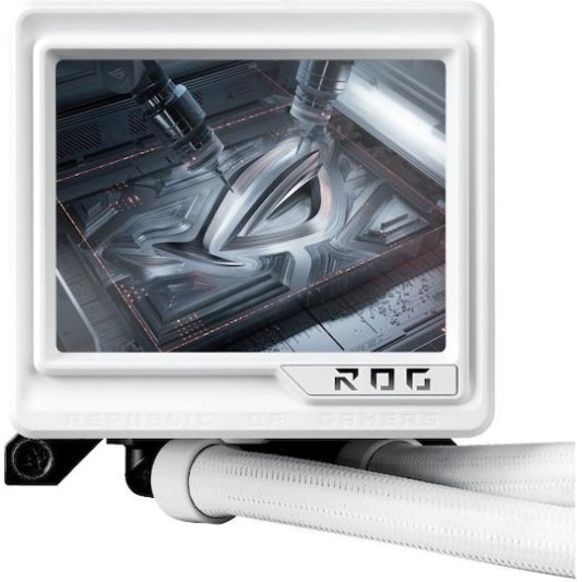 Asus ROG Ryujin III 360 ARGB Extreme (v2) Υδρόψυξη Επεξεργαστή Τριπλού Ανεμιστήρα 120mm για Socket AM4/AM5/1700/1200/115x Λευκή
