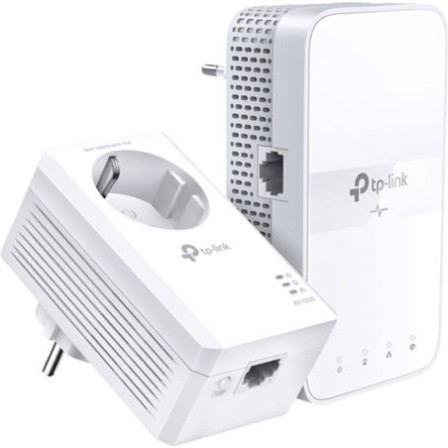 TP-LINK TL-WPA7619 KIT V1 Powerline Διπλό για Ασύρματη Σύνδεση Wi‑Fi 5 με Passthrough Πρίζα και Θύρα Gigabit Ethernet
