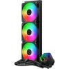 CoolerMaster MasterLiquid 360 Core II Υδρόψυξη Επεξεργαστή Τριπλού Ανεμιστήρα 120mm για Socket 1700/1200/115x με ARGB Φωτισμό Λευκή
