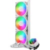 CoolerMaster MasterLiquid 360 Core II Υδρόψυξη Επεξεργαστή Τριπλού Ανεμιστήρα 120mm για Socket 1700/1200/115x με ARGB Φωτισμό Λευκή