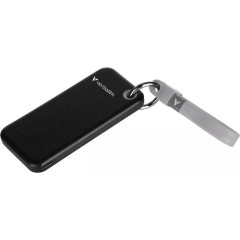 Verbatim Pocket USB 3.2 / USB-C Εξωτερικός SSD 1TB M.2 Black/Grey