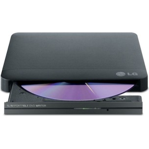 Hitachi-LG Data Storage Εξωτερικός Οδηγός Εγγραφής/Ανάγνωσης CD/DVD για Laptop / Desktop Μαύρο