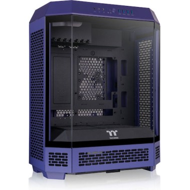 Thermaltake The Tower 600 Gaming Midi Tower Κουτί Υπολογιστή με Πλαϊνό Παράθυρο Future Dusk