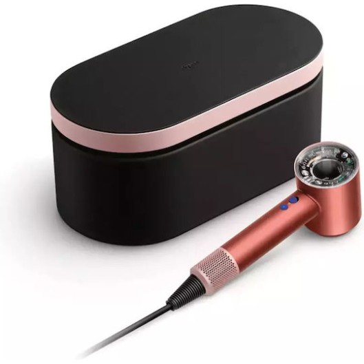 Dyson HD16 Supersonic Nural Gift Pack Πιστολάκι Μαλλιών με Φυσούνα 1600W Strawberry Bronze/Blush Pink