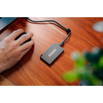 Verbatim Metal Mini USB-C Εξωτερικός SSD 512GB M.2 Μαύρο