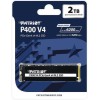 Patriot P400 V4 SSD 2TB M.2 NVMe PCI Express 4.0