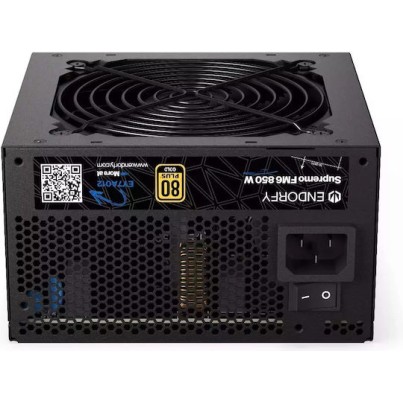 Endorfy Supremo FM6 850W Μαύρο Τροφοδοτικό Υπολογιστή Full Modular 80 Plus Gold