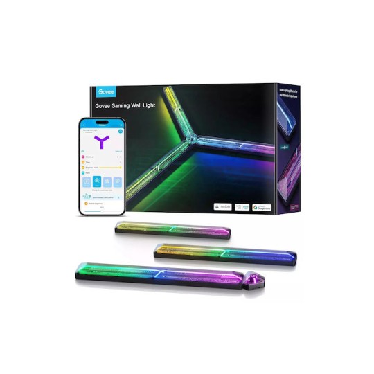 Govee Bluetooth/WiFi Διακοσμητικό Φωτιστικό Μπάρα LED Μαύρο