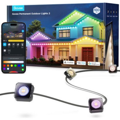 Govee Αδιάβροχη Smart Ταινία LED Wi-Fi RGBW Φως 30m