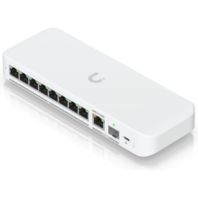 Ubiquiti Flex 2.5G Managed L2 PoE+ Switch με 8 Θύρες Ethernet