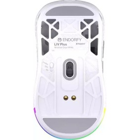 Endorfy LIV Plus Ασύρματο Gaming Ποντίκι Λευκό