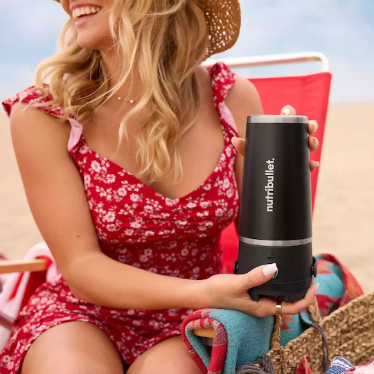 NutriBullet Μπλέντερ για Smoothies 0.59lt Μαύρο NBP016B