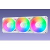 CoolerMaster SickleFlow Edge 360 Case Fan 120mm με ARGB Φωτισμό και Σύνδεση 4-Pin PWM Λευκό