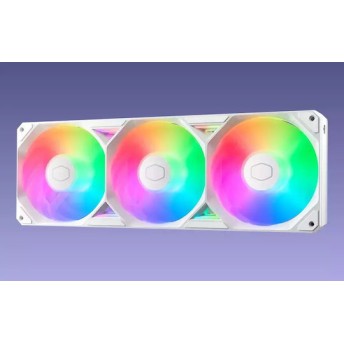 CoolerMaster SickleFlow Edge 360 Case Fan 120mm με ARGB Φωτισμό και Σύνδεση 4-Pin PWM Λευκό