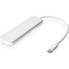 Digitus USB 3.0 Hub 5 Θυρών με σύνδεση USB-C & Θύρα Φόρτισης Ασημί