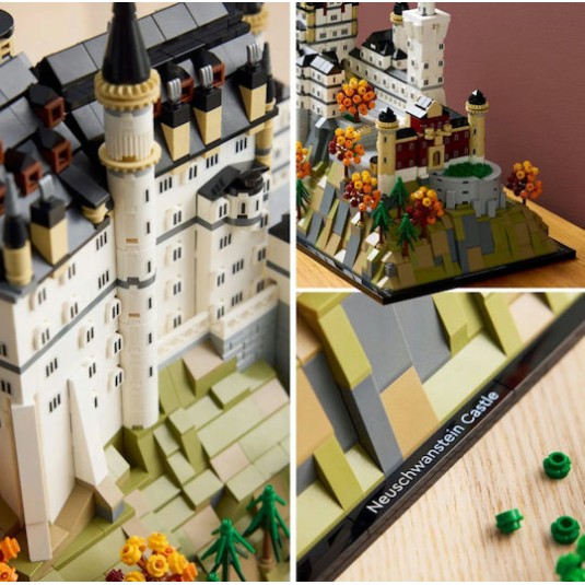 Lego Architecture Neuschwanstein Castle για 18+ Ετών 3455τμχ