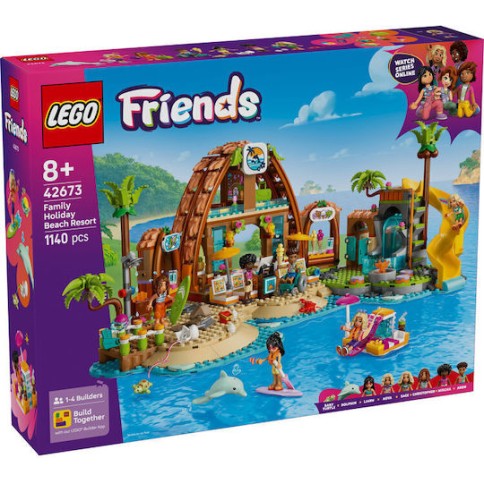 Lego Friends Family Vacation Beach Resort για 8+ Ετών 1140τμχ