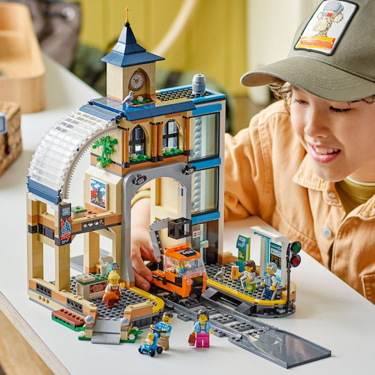 Lego City Central Train Station για 7+ Ετών 752τμχ