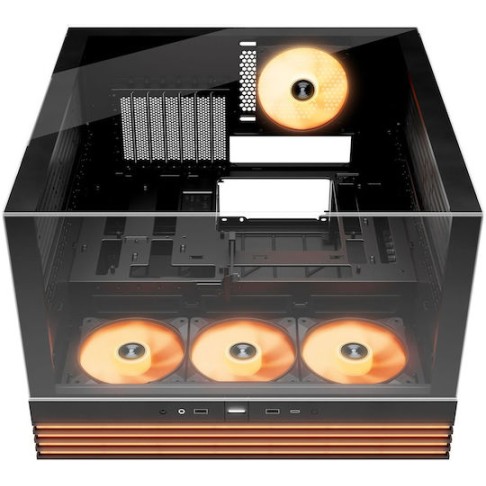 Be Quiet Light Base 600 LX Gaming Midi Tower Κουτί Υπολογιστή με Πλαϊνό Παράθυρο και RGB Φωτισμό Μαύρο