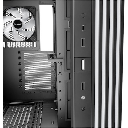 Be Quiet Light Base 600 LX Gaming Midi Tower Κουτί Υπολογιστή με Πλαϊνό Παράθυρο και RGB Φωτισμό Μαύρο