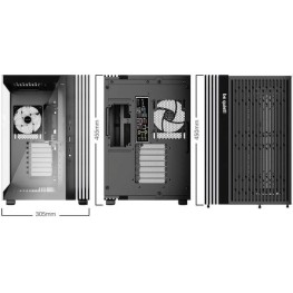 Be Quiet Light Base 600 LX Gaming Midi Tower Κουτί Υπολογιστή με Πλαϊνό Παράθυρο και RGB Φωτισμό Μαύρο