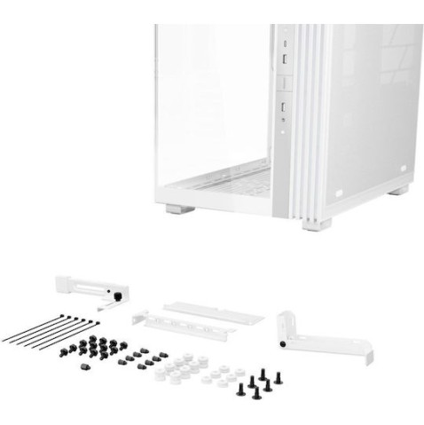 Be Quiet Light Base 600 LX Gaming Midi Tower Κουτί Υπολογιστή με Πλαϊνό Παράθυρο και RGB Φωτισμό Λευκό