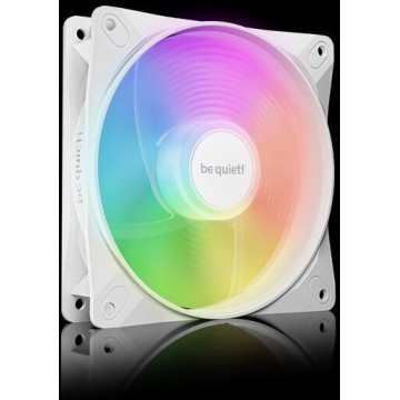 Be Quiet Light Wings LX Reverse Case Fan 120mm με ARGB Φωτισμό και Σύνδεση 4-Pin PWM Λευκό