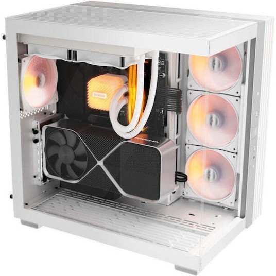 Be Quiet Light Wings LX Reverse Case Fan 120mm με ARGB Φωτισμό και Σύνδεση 4-Pin PWM Λευκό