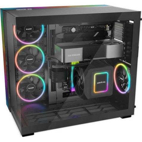 Be Quiet Light Base 900 FX Full Tower Κουτί Υπολογιστή με RGB Φωτισμό Μαύρο