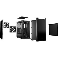 Be Quiet Pure Base 501 Midi Tower Κουτί Υπολογιστή Μαύρο
